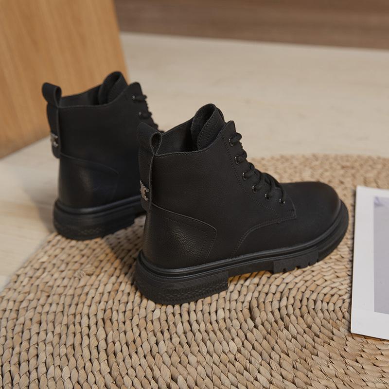 Boots 2021 Autumn Platform Women's Trendy Motorcycle Skinny For Woman Shoes