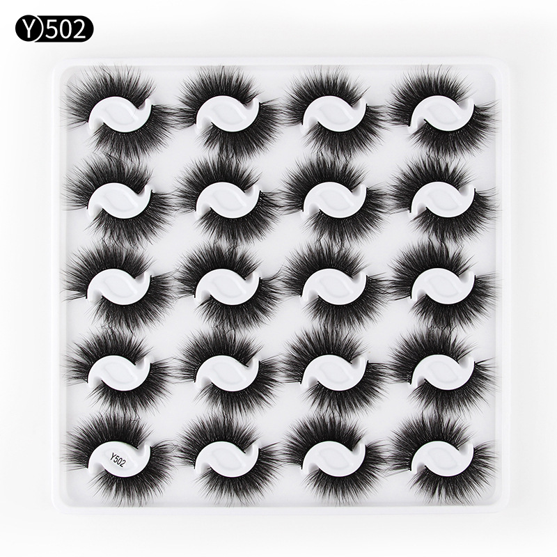 Hand Made Reusable Multilayer 3D Mink Fake Eyelashes 20 Pairs Set Soft & Vivid Natural Thick False Lashes Makeup Accessory For Eyes 12 Models DHL
Hand Made Reusable Multilayer 3D Mink Fake Eyelashes 20 Pairs Set Soft & Vivid Natural Thick False Lashes Makeup Accessory For Eyes 12 Models DHL