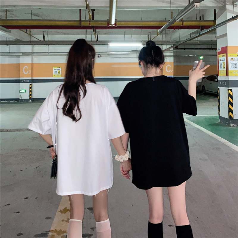 Harajuku Hip Hop INS reflective butterfly T-shirt summer loose women shirts white top korean clothes plus size 210302