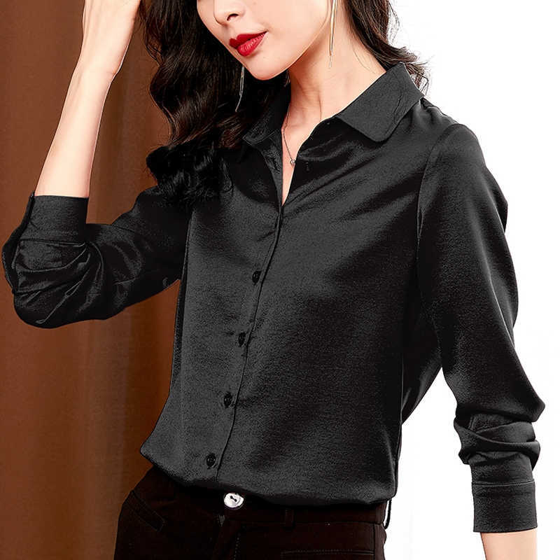 Fashion Woman Blouses Turn Down Collar Office Blouse Ladies Tops Long Sleeve Black Chiffon Blouse Women Shirt Blusas C904 210602, Green
Fashion Woman Blouses Turn Down Collar Office Blouse Ladies Tops Long Sleeve Black Chiffon Blouse Women Shirt Blusas C904 210602, Green
