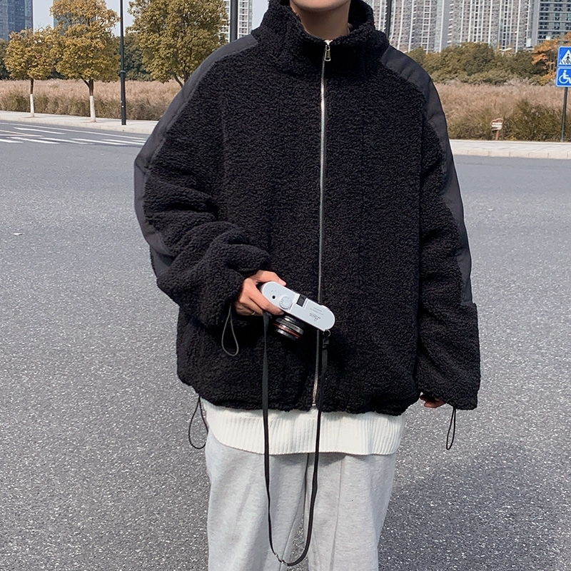 2021 New Winter Thick Lamb Fur Jacket Men's Warm Fashion Retro Men Streetwear Wild Loose Korean Short Coat Mens Clothes M-2xl Vylc, Army green
2021 New Winter Thick Lamb Fur Jacket Men's Warm Fashion Retro Men Streetwear Wild Loose Korean Short Coat Mens Clothes M-2xl Vylc, Army green