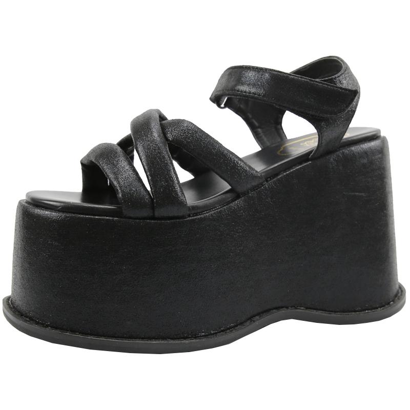 Dress Shoes Women Lolita Belt Round Toe Gothic Punk Sandals Platform Wedge High 12CM Heel Creepers Japanese Harajuku Dark JK Retro HQ
Dress Shoes Women Lolita Belt Round Toe Gothic Punk Sandals Platform Wedge High 12CM Heel Creepers Japanese Harajuku Dark JK Retro HQ