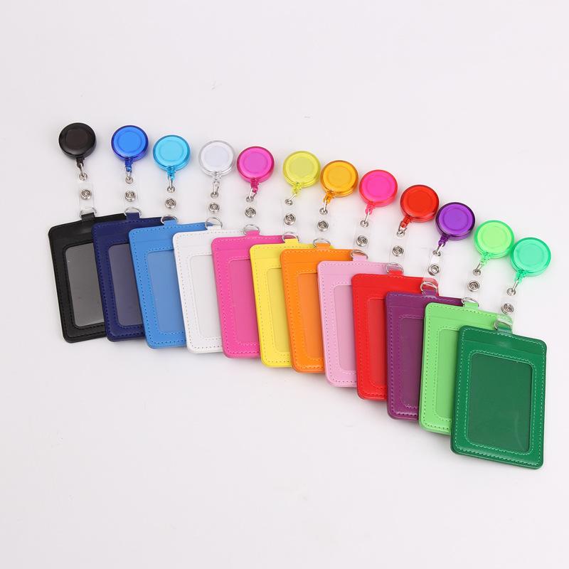 Card Holders 1PCS Work Card/Name Tags Student Cover Case Business Bus ID Identity Badge Bags, Random color 1pcs
Card Holders 1PCS Work Card/Name Tags Student Cover Case Business Bus ID Identity Badge Bags, Random color 1pcs