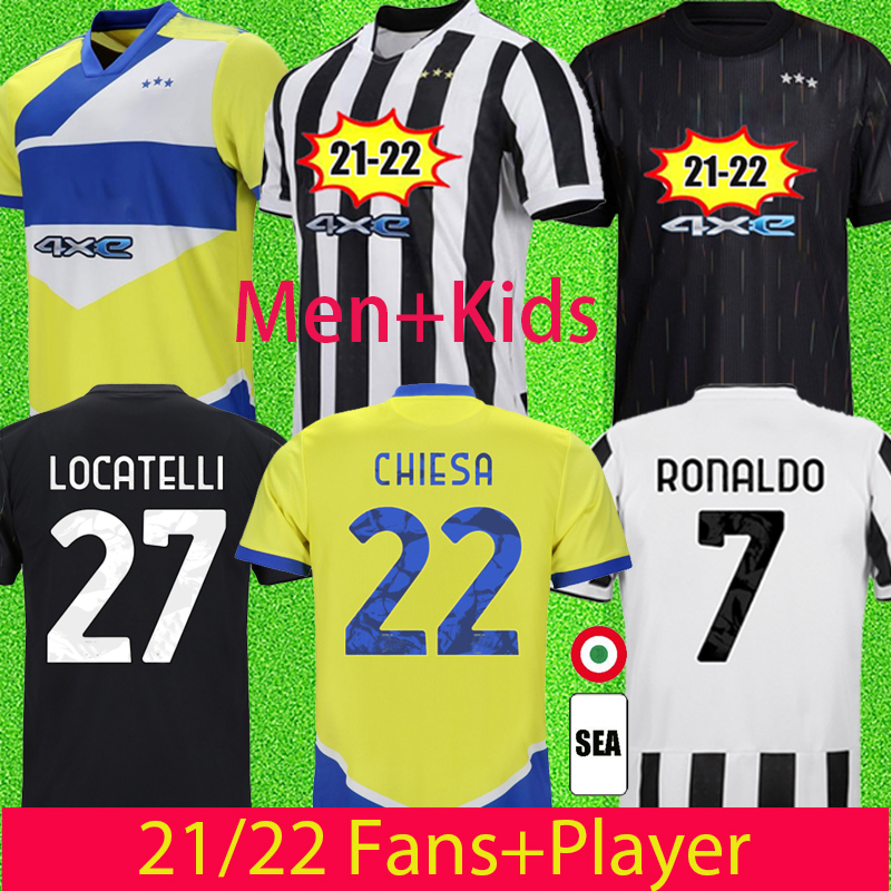 JUVENTUS soccer jerseys 2021 2022 RONALDO DYBALA MORATA CHIESA LOCATELLI McKENNIE football kit shirt 21 JUVE chiellini bonucci Men Kids Uniform ABC, Home kids
JUVENTUS soccer jerseys 2021 2022 RONALDO DYBALA MORATA CHIESA LOCATELLI McKENNIE football kit shirt 21 JUVE chiellini bonucci Men Kids Uniform ABC, Home kids