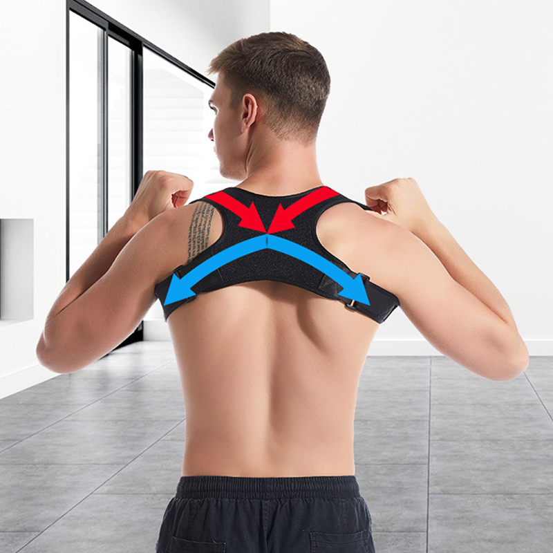Adjustable Posture Corrector Belt Spine Back Shoulder Brace Support Adult Invisible Hunchback Belts, Black
Adjustable Posture Corrector Belt Spine Back Shoulder Brace Support Adult Invisible Hunchback Belts, Black
