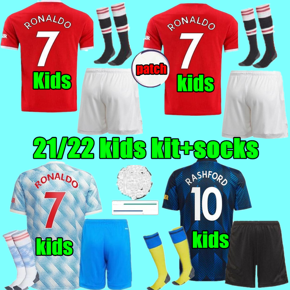 kids kit youth Manchester soccer jerseys 2021 2022 UNITED RONALDO POGBA SANCHO CAVANI UTD VAN DE BEEK MARTIAL B. FERNANDES RASHFORD football shirt 21 22 man, Away+socks
kids kit youth Manchester soccer jerseys 2021 2022 UNITED RONALDO POGBA SANCHO CAVANI UTD VAN DE BEEK MARTIAL B. FERNANDES RASHFORD football shirt 21 22 man, Away+socks