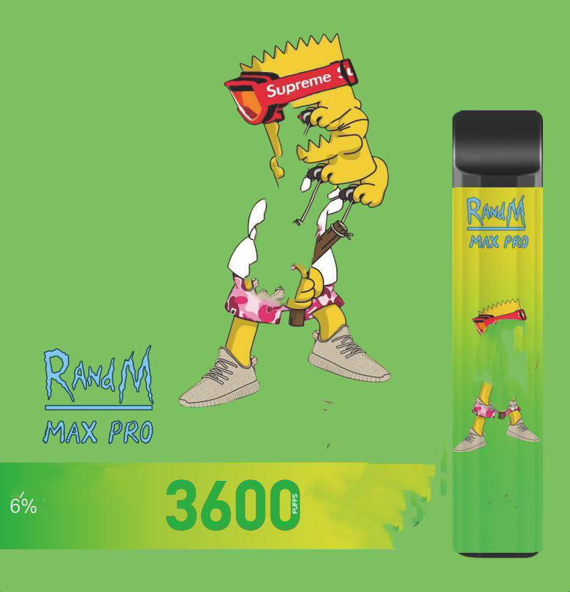 RandM Max Pro Disposable Pod Device 1100mAh Rechargeable 10ml 3600 Puffs Vapor Bar Stick 100% Original PK HYDE EDGE 3300PUFFS
RandM Max Pro Disposable Pod Device 1100mAh Rechargeable 10ml 3600 Puffs Vapor Bar Stick 100% Original PK HYDE EDGE 3300PUFFS