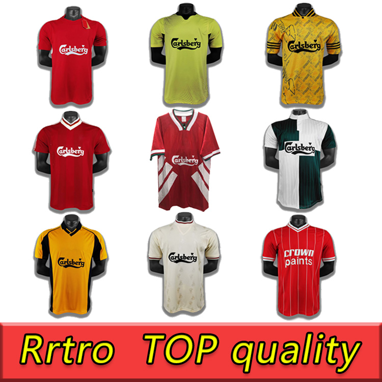 84 96 98 95 01 97 91 05 Retro Vintage Gerrard Soccer Jersey TORRES DALGLISH 06 98 07 FOWLER Barnes Rush Football Shirts, Black;yellow
84 96 98 95 01 97 91 05 Retro Vintage Gerrard Soccer Jersey TORRES DALGLISH 06 98 07 FOWLER Barnes Rush Football Shirts, Black;yellow