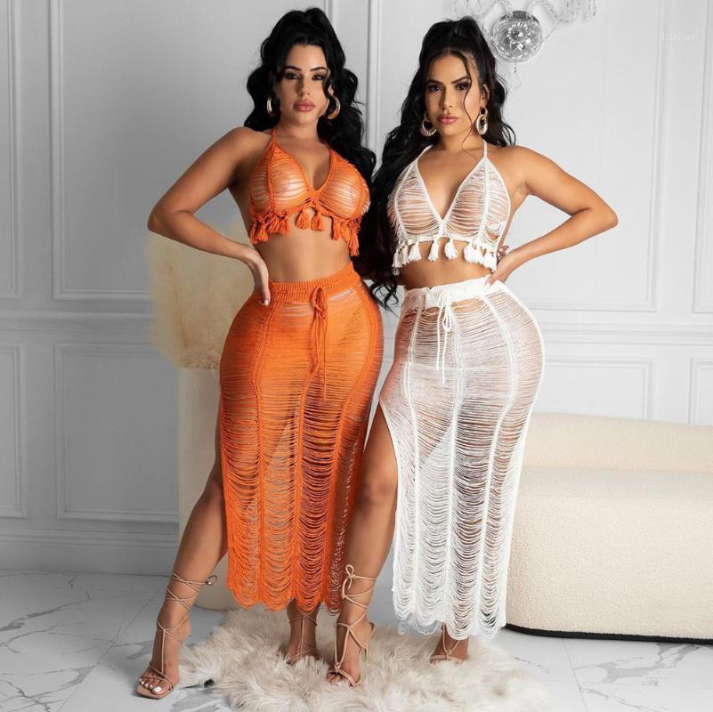 Women' Swimwear Summer Beach Dress Sexy Women Elegant Two Pieces Knitting Sundress Top+Skirt, Sk23206
Women' Swimwear Summer Beach Dress Sexy Women Elegant Two Pieces Knitting Sundress Top+Skirt, Sk23206