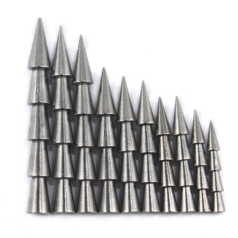 50pcs/bag Reaction Tackle Nail Weights 0.3g - 3.1g Tungsten Insert Sinkers Wacky Soft Worm Fishing Accessories in Various Sizes
50pcs/bag Reaction Tackle Nail Weights 0.3g - 3.1g Tungsten Insert Sinkers Wacky Soft Worm Fishing Accessories in Various Sizes