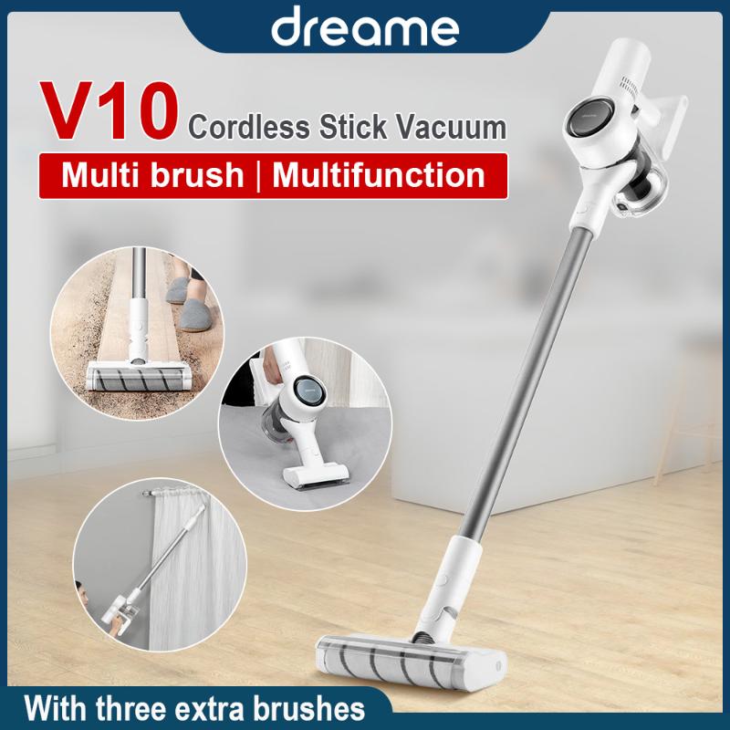 Dreame V10 Handheld Wireless Vacuum Cleaner Bagless Portable Cordless Cyclone Filter Carpet Dust Collector Carpet Sweep Home
Dreame V10 Handheld Wireless Vacuum Cleaner Bagless Portable Cordless Cyclone Filter Carpet Dust Collector Carpet Sweep Home