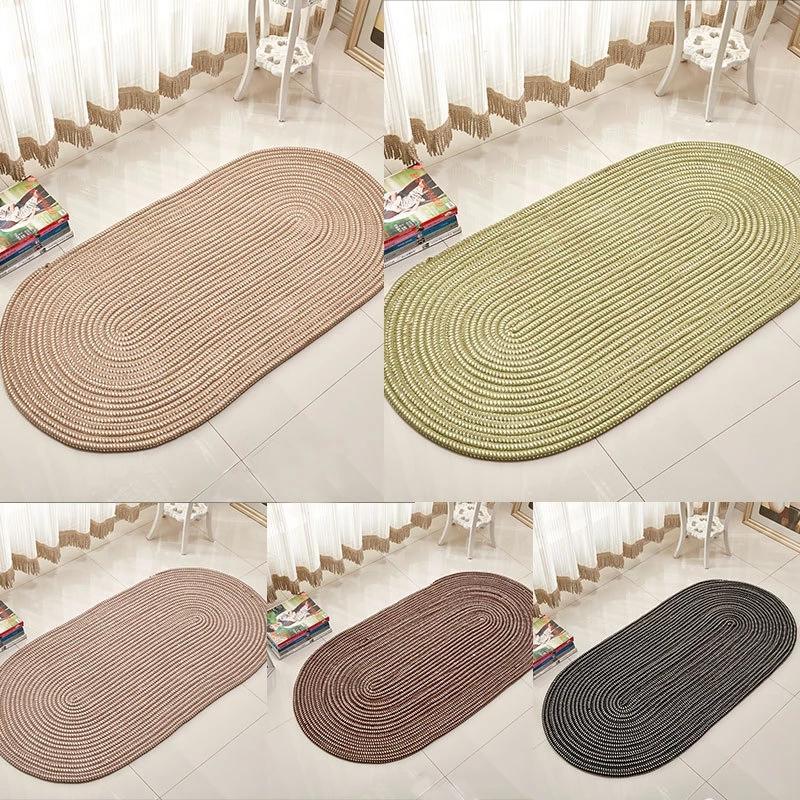 Carpets Round Brown Hand-knotted Rug Home Rugs Nordic Woven Floor Mats Geometric Design Living Room Tatami Carpet
Carpets Round Brown Hand-knotted Rug Home Rugs Nordic Woven Floor Mats Geometric Design Living Room Tatami Carpet