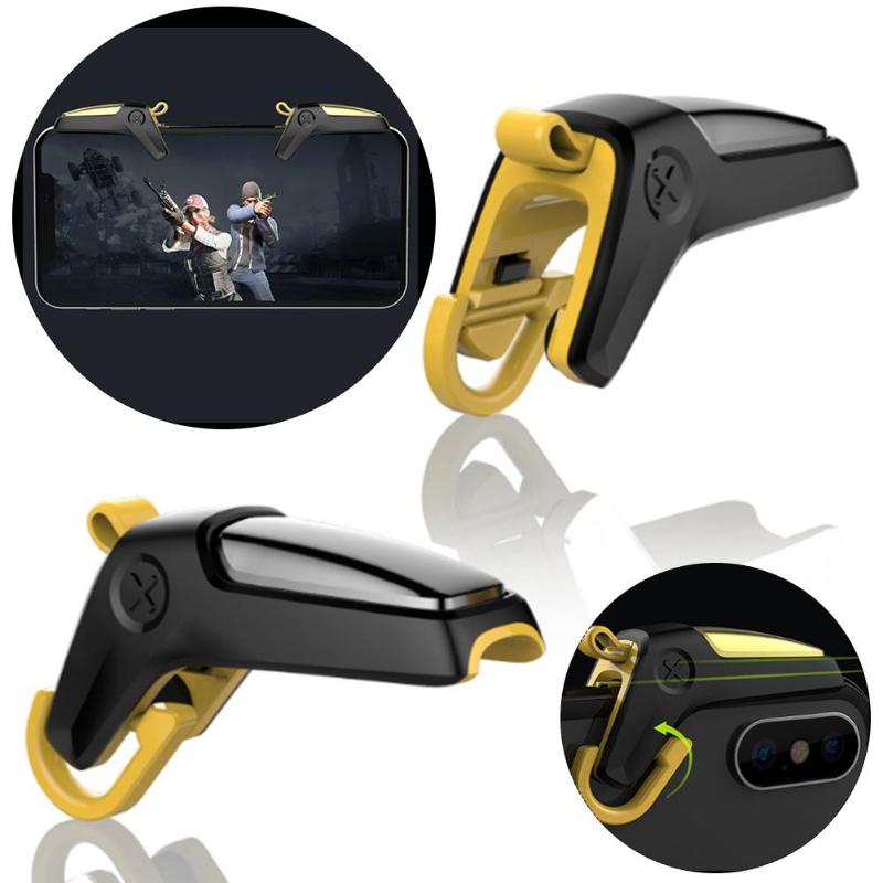 Game Controllers & Joysticks 1 Pair Mobile Controller Trigger Aim Button For PUBG Shooter Joystick Gamepad Android Gaming Acc
Game Controllers & Joysticks 1 Pair Mobile Controller Trigger Aim Button For PUBG Shooter Joystick Gamepad Android Gaming Acc