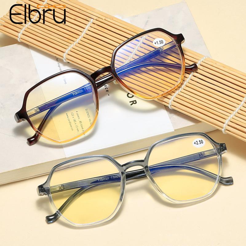 Sunglasses Elbru Diopters+1+1.5 To+4 Anti Blue Rays Reading Glasses Women Ultralight Round Hyperopia Eyewear Computer Presbyopia Eyeglasses
Sunglasses Elbru Diopters+1+1.5 To+4 Anti Blue Rays Reading Glasses Women Ultralight Round Hyperopia Eyewear Computer Presbyopia Eyeglasses