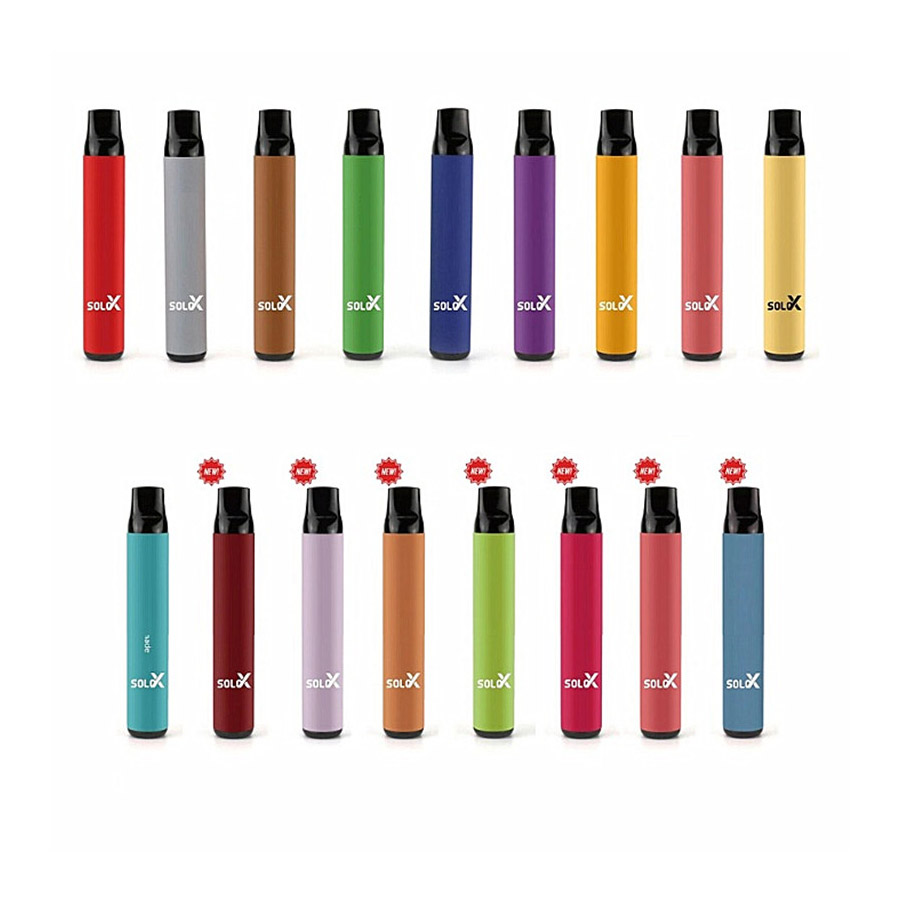 Original Vapeman Solo X Disposable Vape Device 850mAh Battery 1500 puffs pod stick pen kit 17 options
Original Vapeman Solo X Disposable Vape Device 850mAh Battery 1500 puffs pod stick pen kit 17 options
