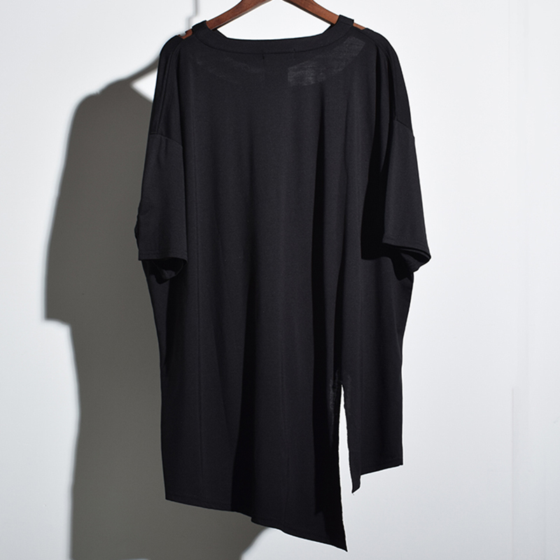 [XITAO] Europe New Summer Fashion Women Half Sleeve Hollow Out T-Shirts Female Solid Color O-Neck Pullover Tees KZH149 210306