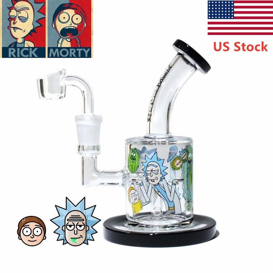US Stock Hot Rick And Morty Glass Bong Hookahs Glass Water Pipes Beaker Recycler Bongs Dab Rig Oil Burner Ash Catcher Hookah FY2262
US Stock Hot Rick And Morty Glass Bong Hookahs Glass Water Pipes Beaker Recycler Bongs Dab Rig Oil Burner Ash Catcher Hookah FY2262