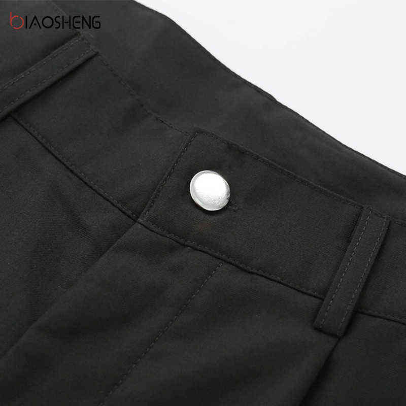 Women's Pants s High Waist Trouser Suits Fashion Loose Flare Wide Leg Full Length Female Casual Straight 211115