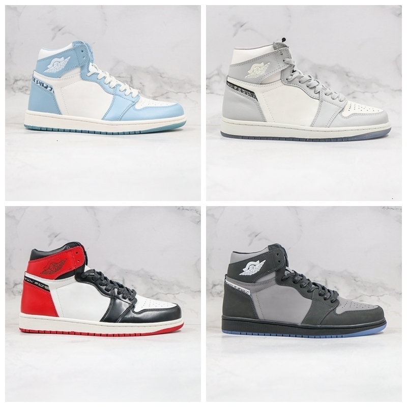 D x Jumpman 1 High 1s Grey Light Blue New Mens Basketball Shoes d'or Luxurys Designers Sneakers with Original, #1
D x Jumpman 1 High 1s Grey Light Blue New Mens Basketball Shoes d'or Luxurys Designers Sneakers with Original, #1