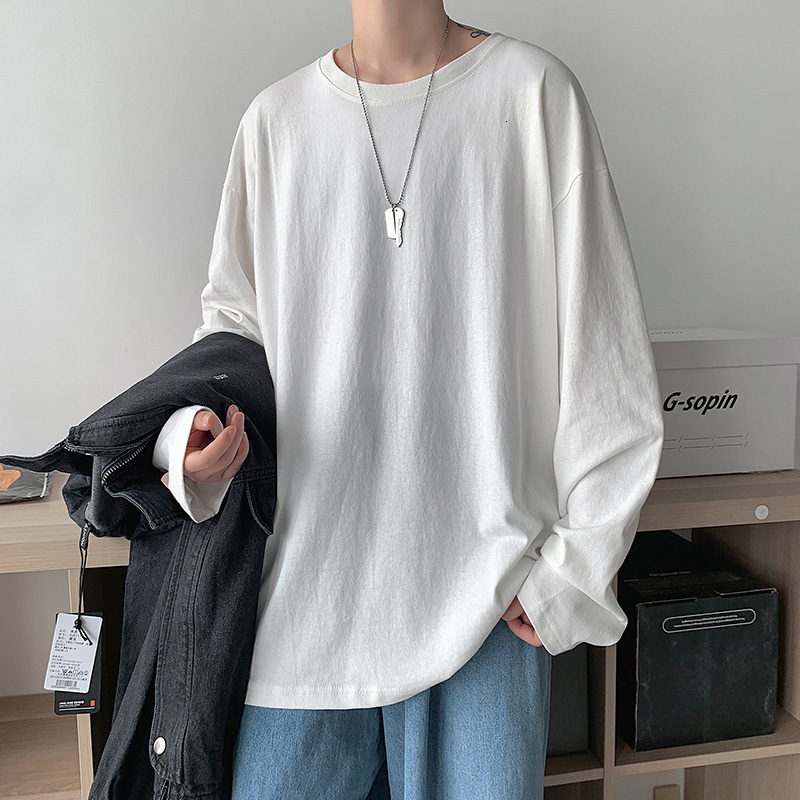 2021 New Men's Cotton Fashion t Shirt Full Sleeve Mens Spring Tshirts Male Oversized Shirts 5xl Casual T-shirt Tee for Man Streetwear K99d, Black
2021 New Men's Cotton Fashion t Shirt Full Sleeve Mens Spring Tshirts Male Oversized Shirts 5xl Casual T-shirt Tee for Man Streetwear K99d, Black