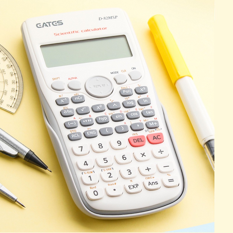 Digital Scientific Calculator 240 Functions 82MS Statistics Mathematics 2Line Display D-82MSP for Student School Undergraduate
Digital Scientific Calculator 240 Functions 82MS Statistics Mathematics 2Line Display D-82MSP for Student School Undergraduate