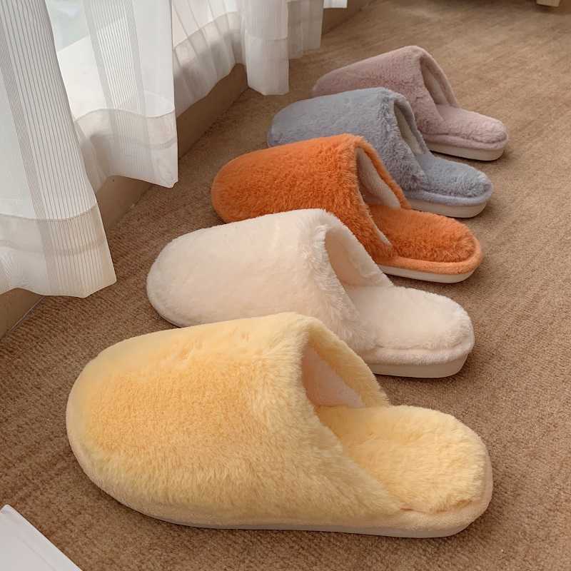 Winter Womens Slipper Short Plush Indoor Shoes Fluffy Soft Warm Slip On House Slippers Antiskid Zapatilla Mujer Flat Indoorwear H0827, Orange
Winter Womens Slipper Short Plush Indoor Shoes Fluffy Soft Warm Slip On House Slippers Antiskid Zapatilla Mujer Flat Indoorwear H0827, Orange