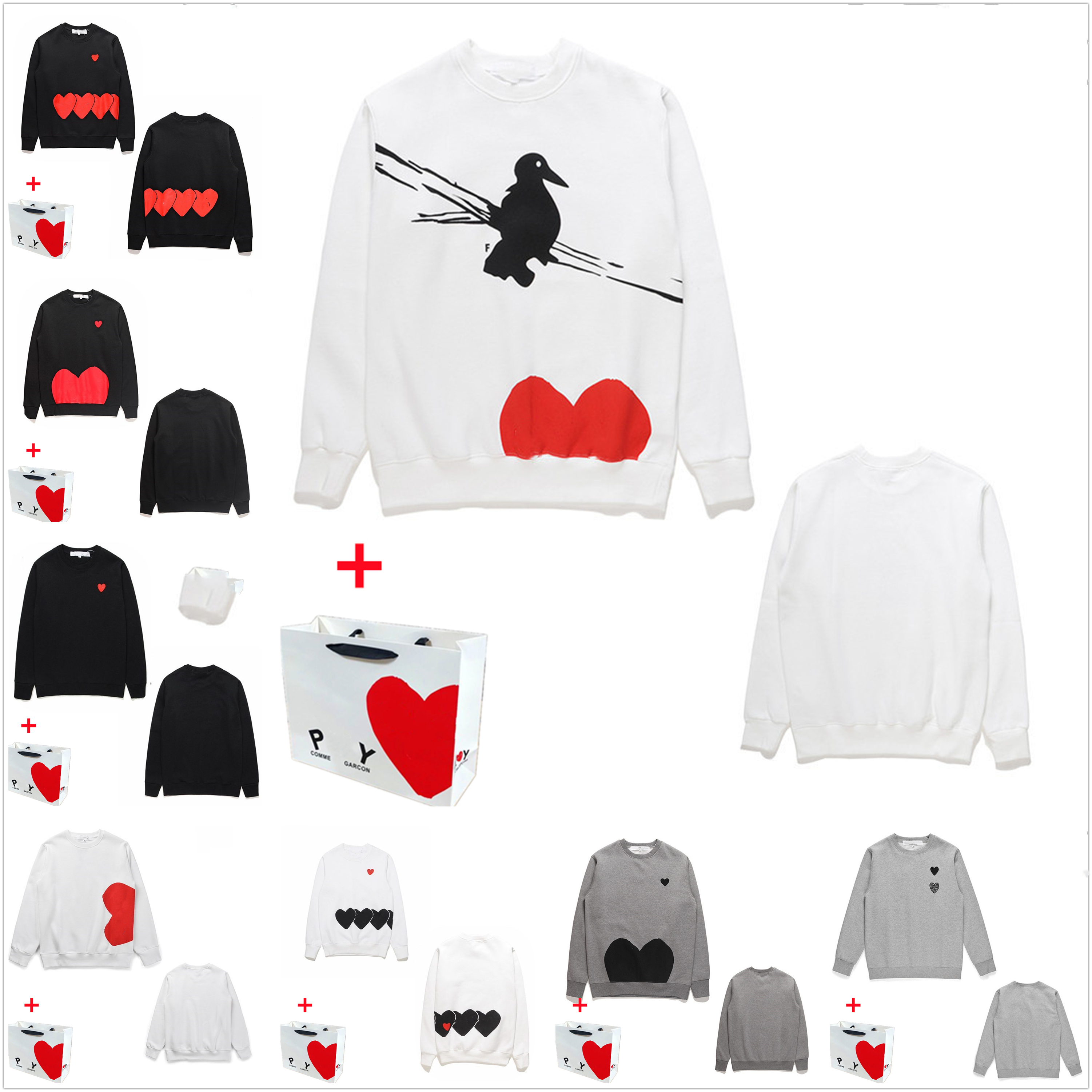 Men's Sweatshirt High Quality Women's Sweater Loose Hoodie with Label Fashion Hip Hop Letters Long Sleeve Top Jacket Bring tote bag, 1pcs button
Men's Sweatshirt High Quality Women's Sweater Loose Hoodie with Label Fashion Hip Hop Letters Long Sleeve Top Jacket Bring tote bag, 1pcs button