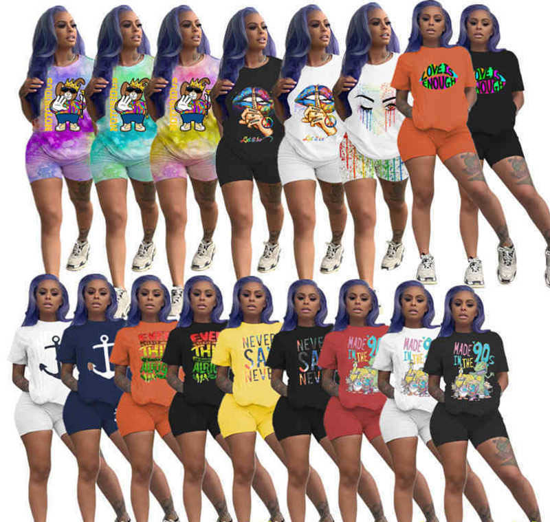 Women Two Pieces Pants Set Fashion Casual Tracksuits Jogging Suit Personality Pattern Cartoon Printed Short Sleeve Shorts Outfits Plus Size, Mix or leave a message
Women Two Pieces Pants Set Fashion Casual Tracksuits Jogging Suit Personality Pattern Cartoon Printed Short Sleeve Shorts Outfits Plus Size, Mix or leave a message
