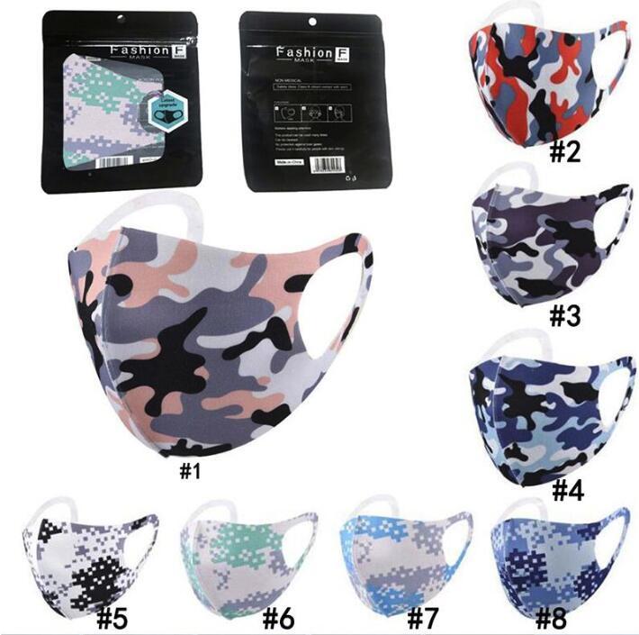 Anti-dust Camouflage Protect Face Masks Wind Ice Silk Cotton Mouth Mask Washable Breathable Cycling Bicycle Protective Package Fy0032
Anti-dust Camouflage Protect Face Masks Wind Ice Silk Cotton Mouth Mask Washable Breathable Cycling Bicycle Protective Package Fy0032