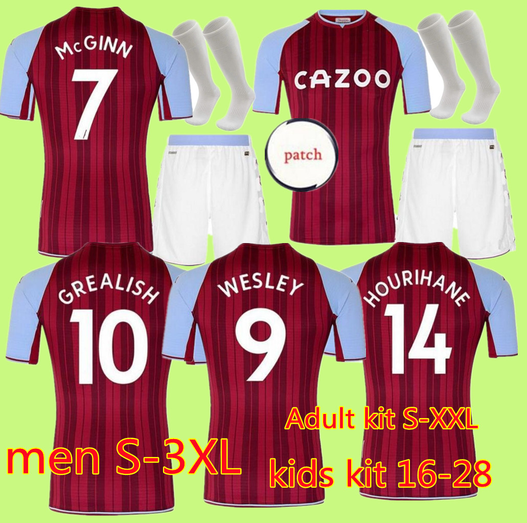 S-3XL 21 22 Aston Soccer Jersey Grealish .TREZEGUET Wesley El Ghazi Hourihane Douglas McGinn Barkley Villa 2021 2022 home Football shirts MAN + KIDS, Men s-3xl
S-3XL 21 22 Aston Soccer Jersey Grealish .TREZEGUET Wesley El Ghazi Hourihane Douglas McGinn Barkley Villa 2021 2022 home Football shirts MAN + KIDS, Men s-3xl