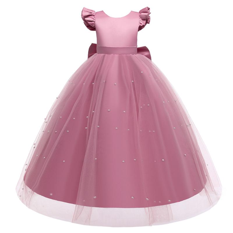 Girl's Dresses Pink First Communion Formal Pearls Princess Prom Dress Long Backless Ballgown Kids Evening For Wedding, Lp-278-pink
Girl's Dresses Pink First Communion Formal Pearls Princess Prom Dress Long Backless Ballgown Kids Evening For Wedding, Lp-278-pink