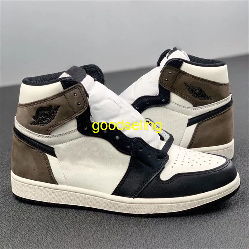 Shoes TOP Authentic 1 Dark Mocha Sail Black Men Woman Basketball 555088-105 Sports Sneakers Retro
Shoes TOP Authentic 1 Dark Mocha Sail Black Men Woman Basketball 555088-105 Sports Sneakers Retro