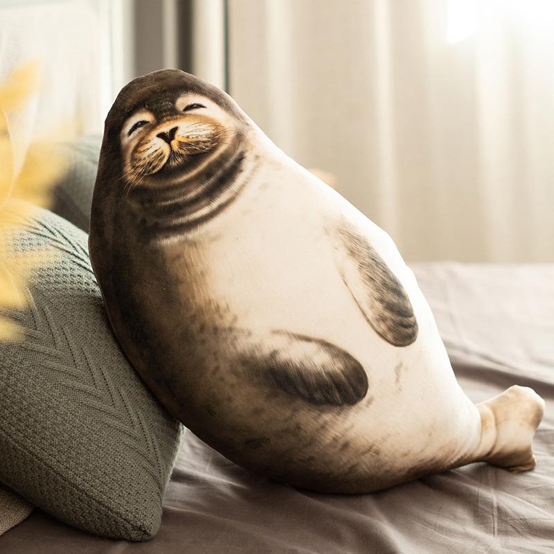 Cushion/Decorative Pillow Cute Soft Seal Plush Toys Animal Stuffed Doll Baby Sleeping Chair Cushion Give Gifts To Kids
Cushion/Decorative Pillow Cute Soft Seal Plush Toys Animal Stuffed Doll Baby Sleeping Chair Cushion Give Gifts To Kids