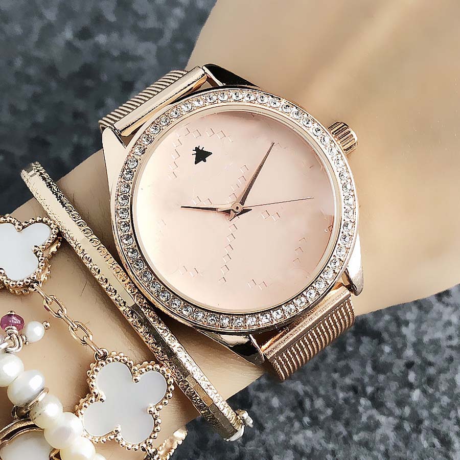 Popular Casual Top Brand quartz wrist Watch for Women Girl with metal steel band Watches G56, All rose gold
Popular Casual Top Brand quartz wrist Watch for Women Girl with metal steel band Watches G56, All rose gold