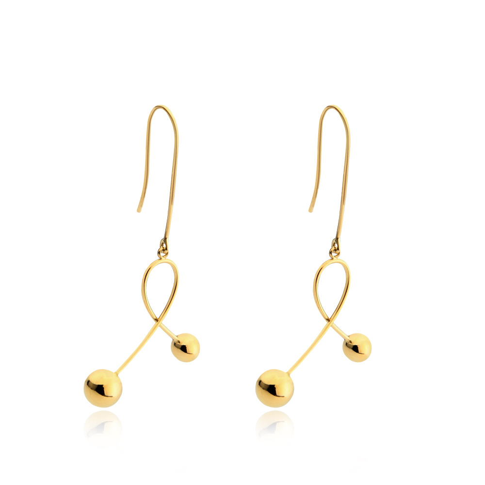 VAROLE Double Ball Dangle Earrings Gold color Dot Earings Drop Earrings For Women Long Earrings Jewelry Brincos Feminino Longos
VAROLE Double Ball Dangle Earrings Gold color Dot Earings Drop Earrings For Women Long Earrings Jewelry Brincos Feminino Longos