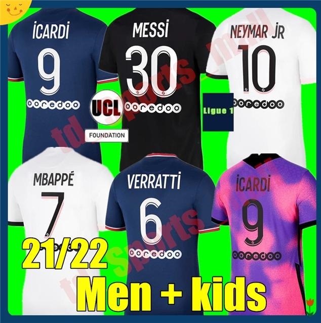 21 22 MBAPPE KEAN soccer jerseys 2021 2022 MESSI MARQUINHOS VERRATTI PsGs Maillots de football shirt ICARDI DI MARIA SERGIO RAMOS Men kids kit uniforms enfants, 21/22 adult away
21 22 MBAPPE KEAN soccer jerseys 2021 2022 MESSI MARQUINHOS VERRATTI PsGs Maillots de football shirt ICARDI DI MARIA SERGIO RAMOS Men kids kit uniforms enfants, 21/22 adult away