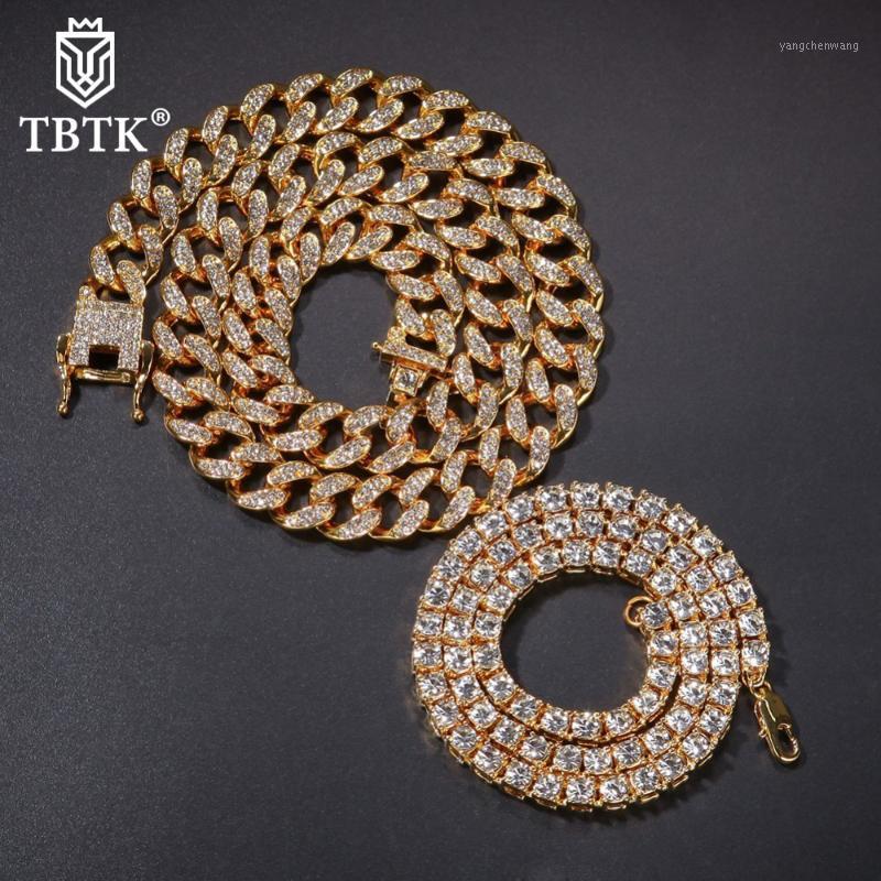 13mm Miami Cuban Link Chain & 5mm Tennis Full Iced Out Rhinestones Bling Hiphop Jewelry Drop Chains
13mm Miami Cuban Link Chain & 5mm Tennis Full Iced Out Rhinestones Bling Hiphop Jewelry Drop Chains
