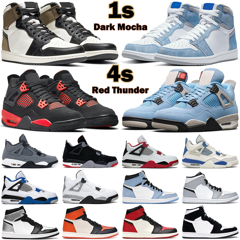 men women 4s basketball shoes University Blue 4 1s Black cat Red Thunder high OG 1 Hyper Royal Twist Bred Patent White mens outdoor sneakers, 30
men women 4s basketball shoes University Blue 4 1s Black cat Red Thunder high OG 1 Hyper Royal Twist Bred Patent White mens outdoor sneakers, 30
