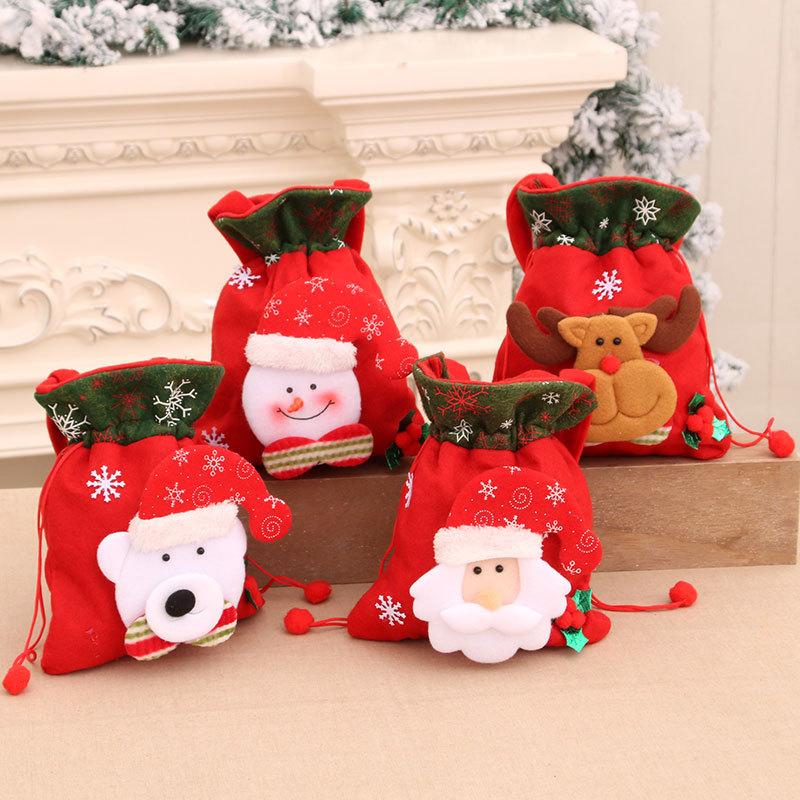 Christmas Decorations Year 2021 Snowman Candy Gift Bags Storage Bag Dragee Apple Jewelry Kids Pack Decoration
Christmas Decorations Year 2021 Snowman Candy Gift Bags Storage Bag Dragee Apple Jewelry Kids Pack Decoration
