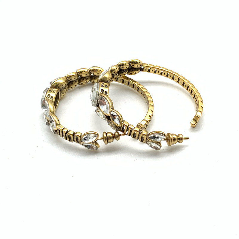 Retro style wheat ear studs suitable for women's Dletter copper ring ear studs jewelry, Golden;silver
Retro style wheat ear studs suitable for women's Dletter copper ring ear studs jewelry, Golden;silver