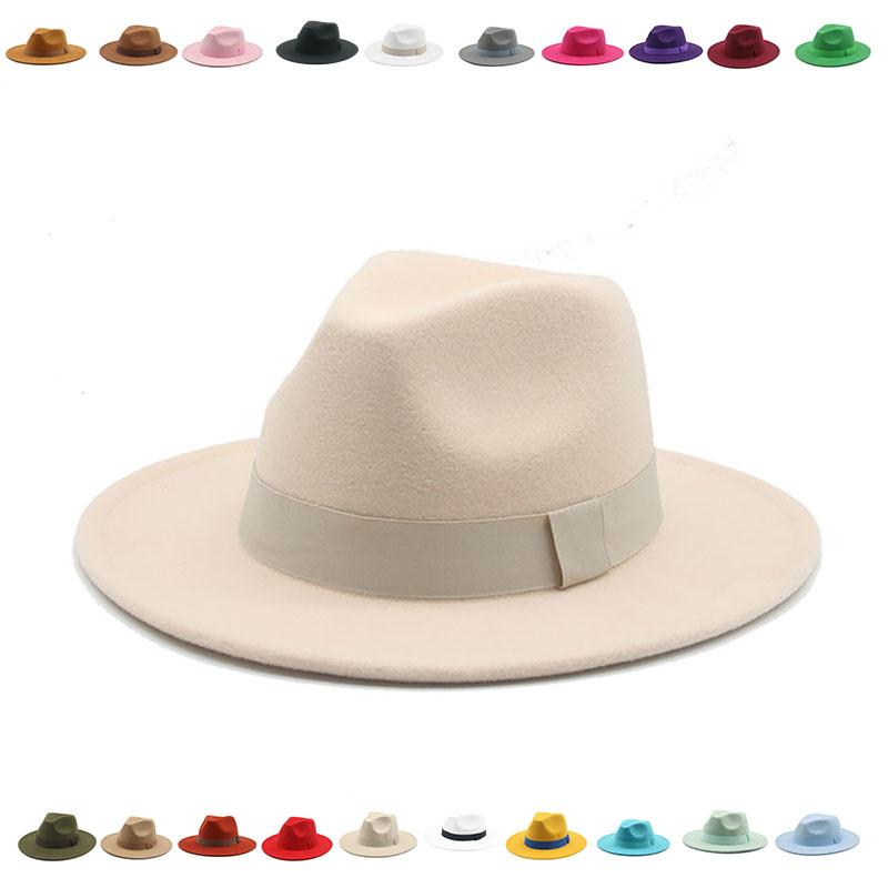 Wide Brim Hats Hat Women Ribbon Band Men Classic Beige White Wedding Winter Women's 2021 Gorras Hombre, Black
Wide Brim Hats Hat Women Ribbon Band Men Classic Beige White Wedding Winter Women's 2021 Gorras Hombre, Black