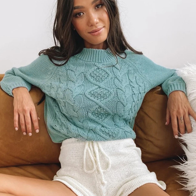 2021 New Vintage Stylish Jacquard Solid Women Sweaters Autumn Winter Casual Elegant Loose Stitched Pattern Long-sleeved Sweater Tops Z0yq, Blue
2021 New Vintage Stylish Jacquard Solid Women Sweaters Autumn Winter Casual Elegant Loose Stitched Pattern Long-sleeved Sweater Tops Z0yq, Blue