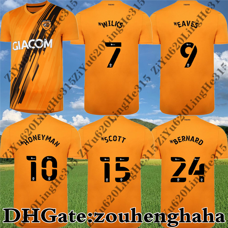 Hull City Soccer Jerseys 2021 22 WILKS HONEYMAN M.SMITH BERNARD EAVES SCOTT Maillots De Foot RAXTER GREAVES LEWIS-POTTER EMMANUEL CANNON MONCUR Football Shirts Kit, Away
Hull City Soccer Jerseys 2021 22 WILKS HONEYMAN M.SMITH BERNARD EAVES SCOTT Maillots De Foot RAXTER GREAVES LEWIS-POTTER EMMANUEL CANNON MONCUR Football Shirts Kit, Away