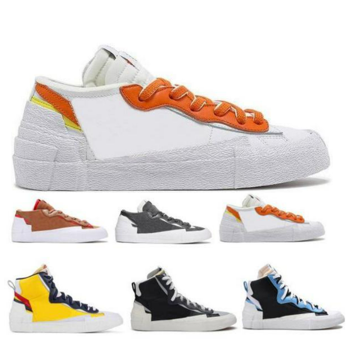 Top Quality Sacais Blazer Mid 77 Vintage Flat Low Casual Shoes Mens Womens Platform Sneakers Catechu Indigo Black Legend Blue Designer Sports 36-46, Red
Top Quality Sacais Blazer Mid 77 Vintage Flat Low Casual Shoes Mens Womens Platform Sneakers Catechu Indigo Black Legend Blue Designer Sports 36-46, Red