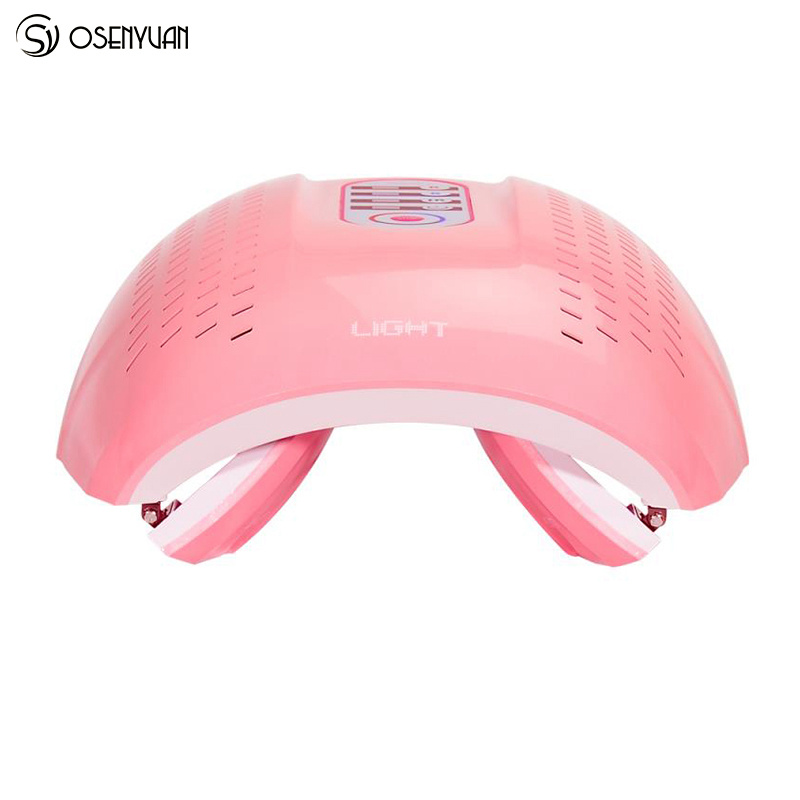 7 Colors PDT Therapy Foldable Facial LED Light Skin Rejuvenation Machine Spa Acne Remover Anti-Wrinkle And Acnes Treatment
