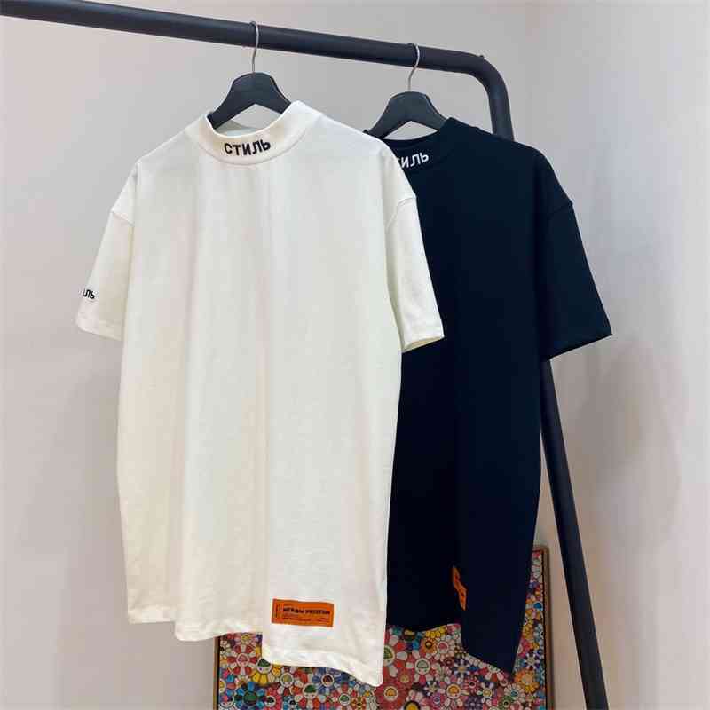 Heron Men's T shirt embroidery Ctnnb Half High Neck Short Sleeve Hp Women's Base T-Shirt Crane, White
Heron Men's T shirt embroidery Ctnnb Half High Neck Short Sleeve Hp Women's Base T-Shirt Crane, White