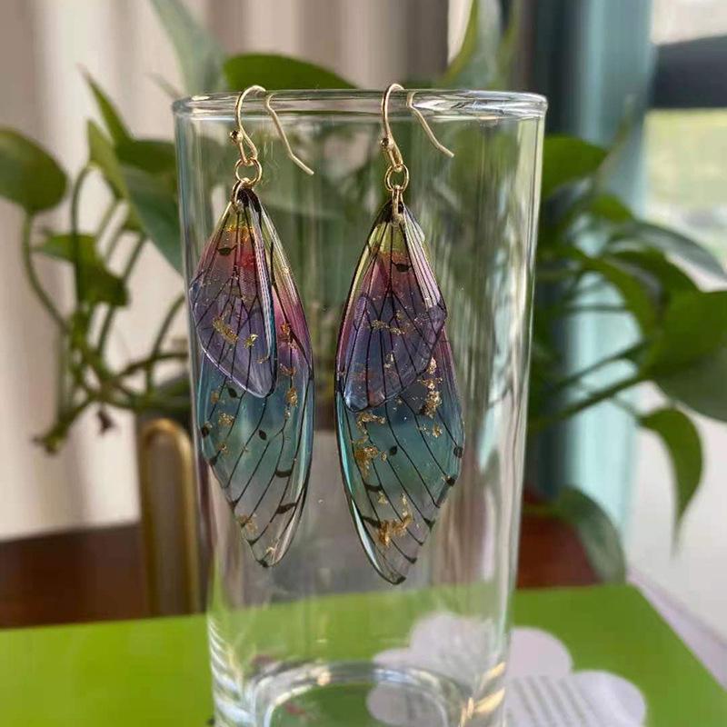 Dangle & Chandelier Minar Fairy Rainbow Rhinestones Butterfly Earrings For Women Girls Clear Resin Simuation Wing Glitter Drop Oorbellen
Dangle & Chandelier Minar Fairy Rainbow Rhinestones Butterfly Earrings For Women Girls Clear Resin Simuation Wing Glitter Drop Oorbellen