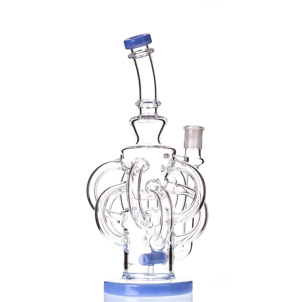 Hookahs Glass Bong Smoking bongs Dabber Rigs tool Water Pipe Ten Arms recycler 10.2 Inch 14mm Joint With Quartz Banger Or Slides Bowl wholesalers
Hookahs Glass Bong Smoking bongs Dabber Rigs tool Water Pipe Ten Arms recycler 10.2 Inch 14mm Joint With Quartz Banger Or Slides Bowl wholesalers