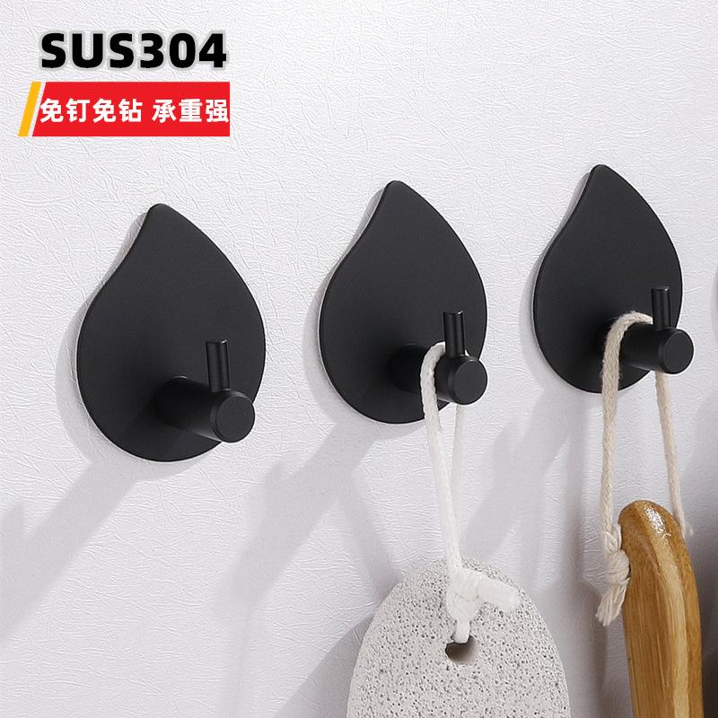 Toilet Paper Holders Creative Bathroom Wall Coat Hook Hole-free Metal Stainless Steel Sticky Clothes Hanging Behind The Door
Toilet Paper Holders Creative Bathroom Wall Coat Hook Hole-free Metal Stainless Steel Sticky Clothes Hanging Behind The Door