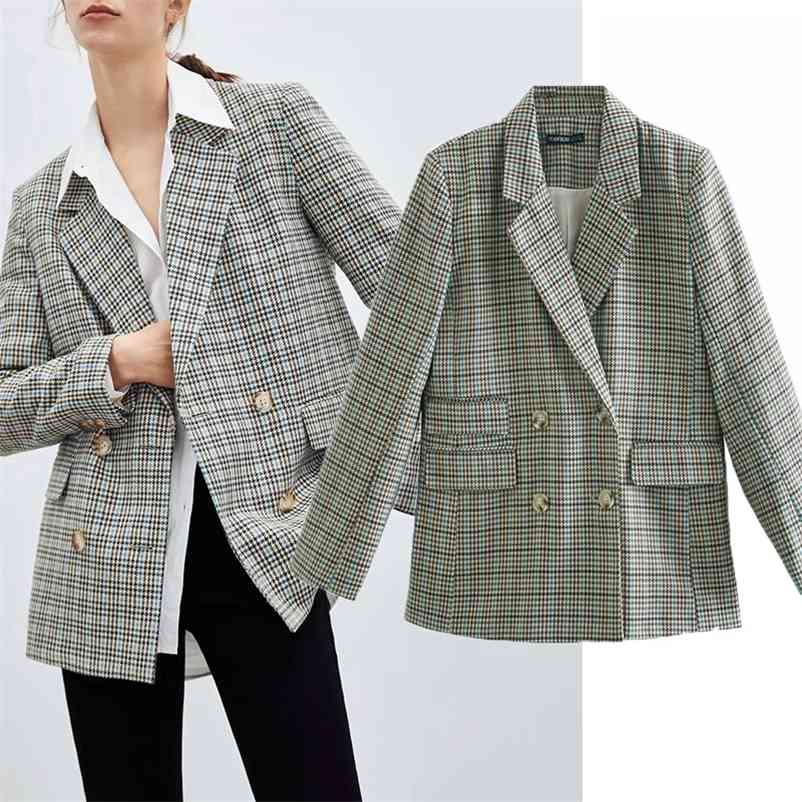 Blazer Women England style Houndstooth Vintage Feminino Femme and Jackets 210628, As picture
Blazer Women England style Houndstooth Vintage Feminino Femme and Jackets 210628, As picture